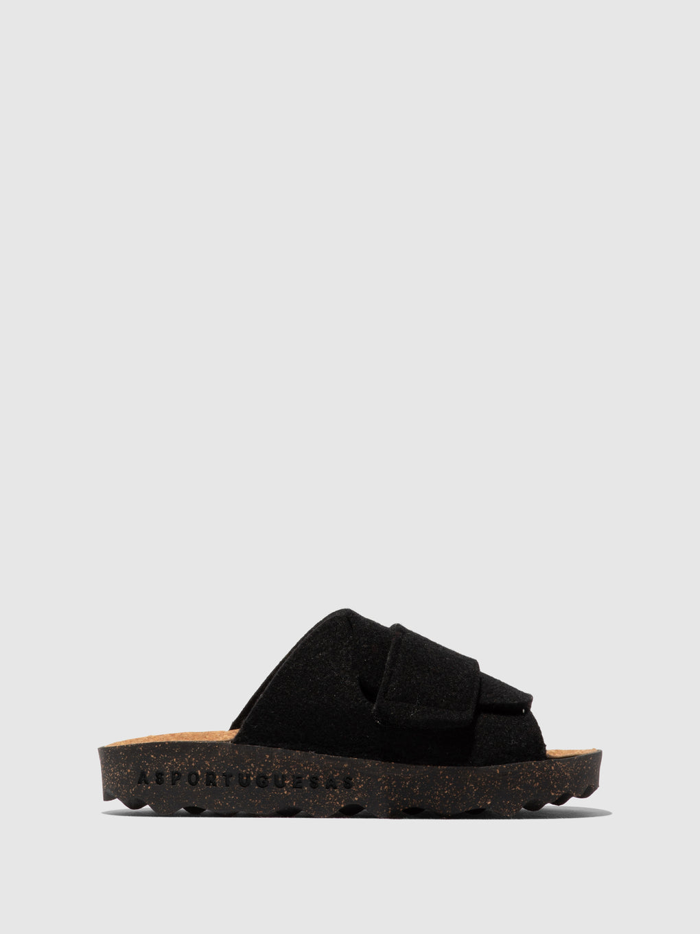 Velcro Sandals CLAVI BLACK - ASPORTUGUESAS