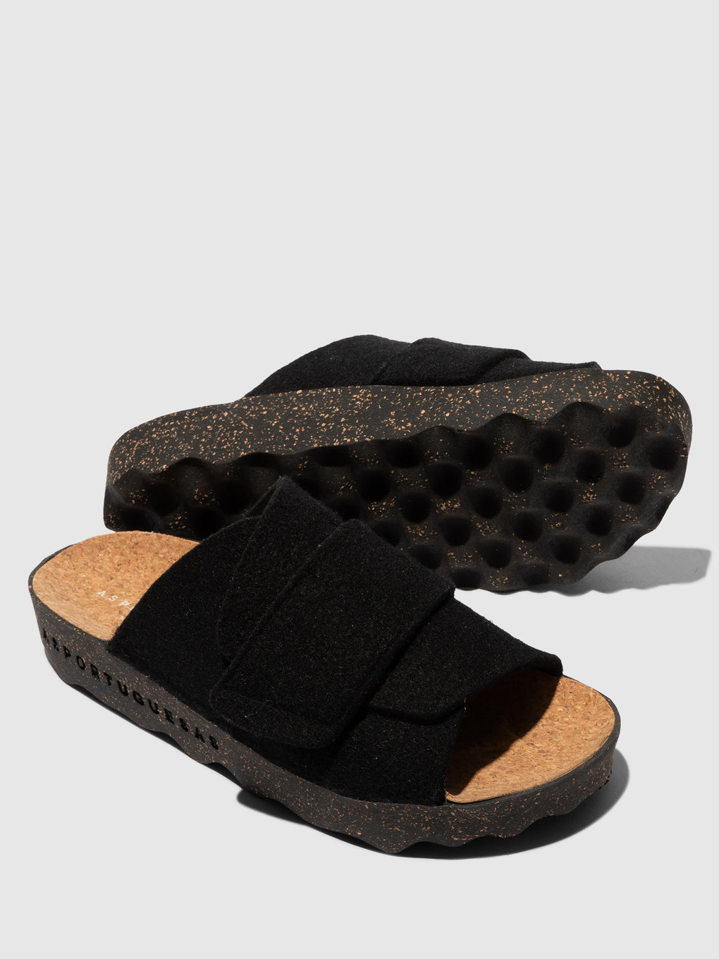 Velcro Sandals CLAVI BLACK - ASPORTUGUESAS