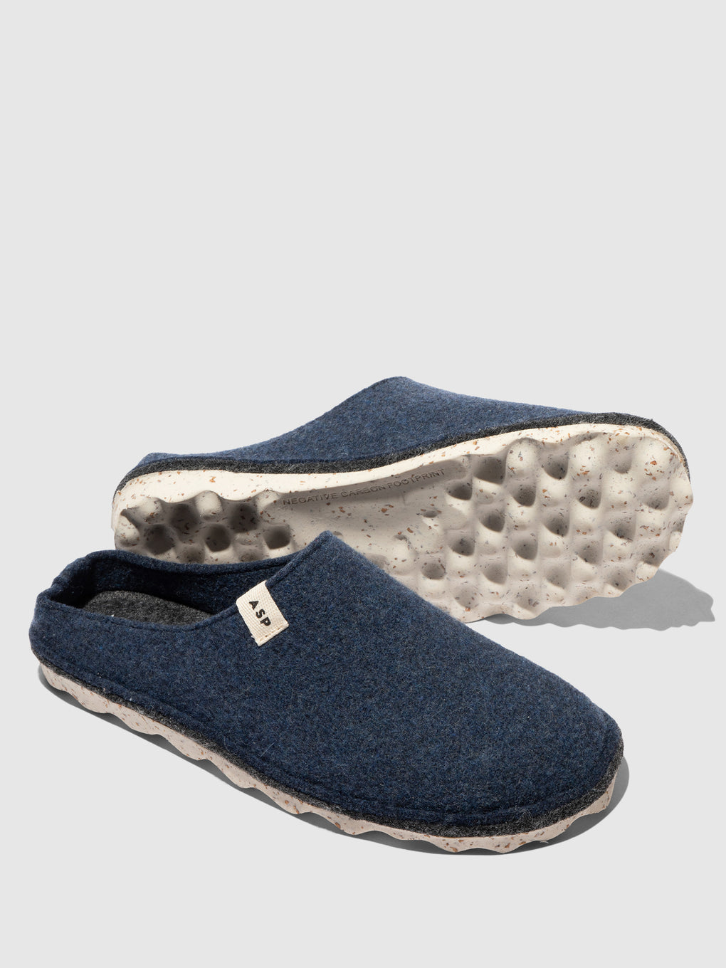 Slip-on Mules NATURA BLUE - ASPORTUGUESAS