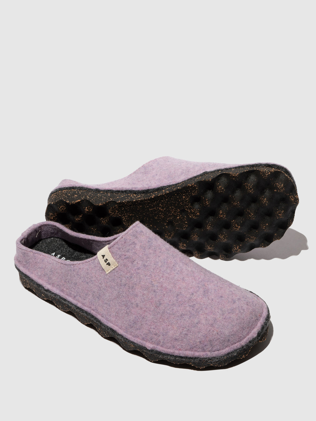 Slip-on Mules NATURA LILAC - ASPORTUGUESAS