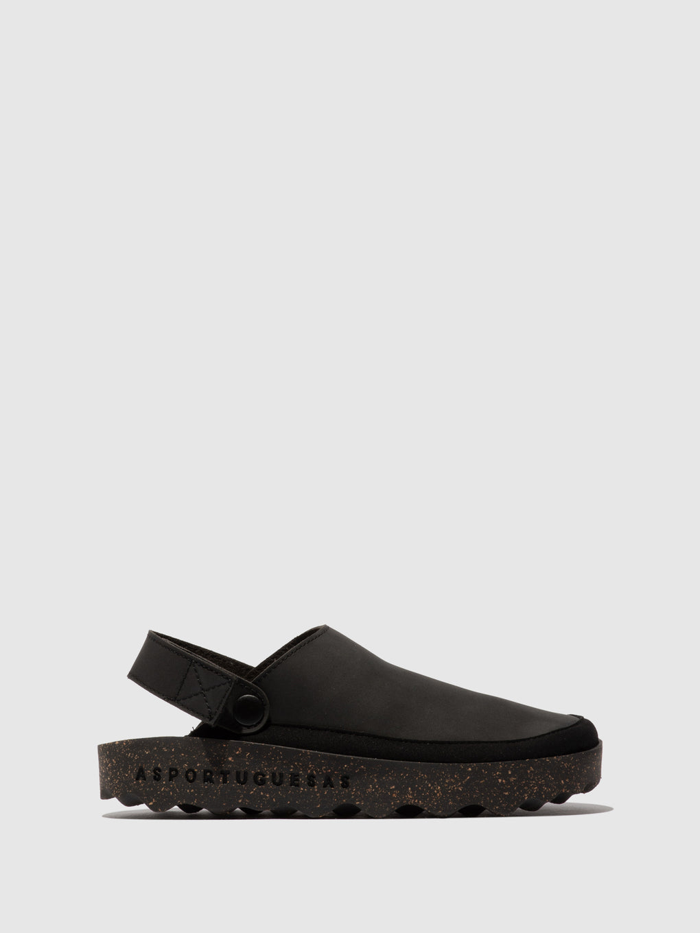 Velcro Clogs CHUCK BLACK - ASPORTUGUESAS