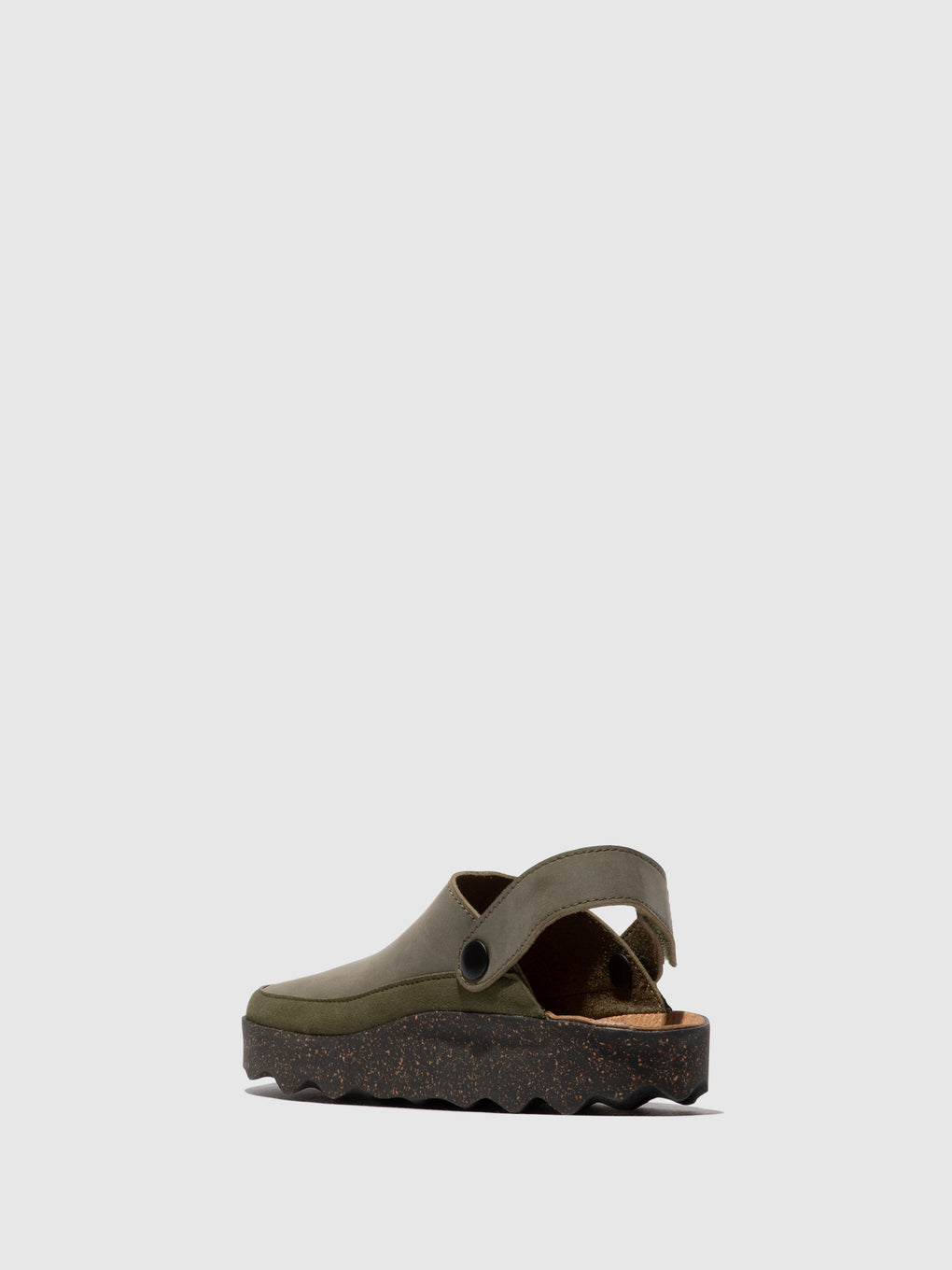 Velcro Clogs CHUCK KHAKI - ASPORTUGUESAS