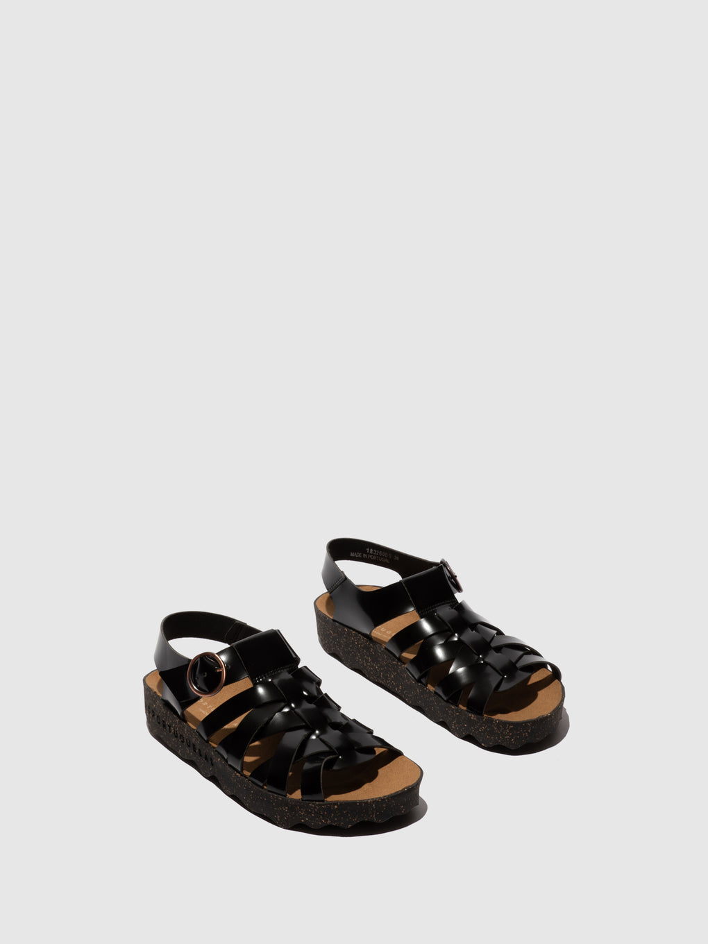 Buckle Sandals CISCO BLACK - ASPORTUGUESAS
