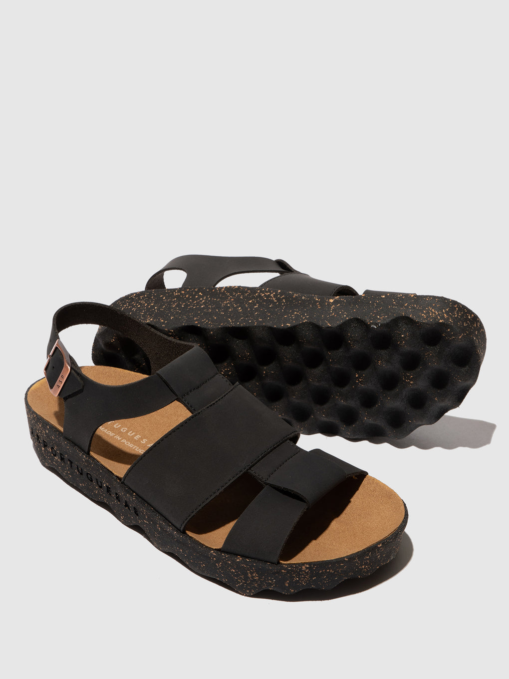 Buckle Sandals CALLA BLACK