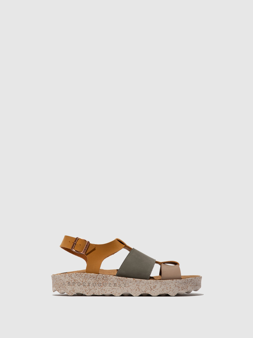 Buckle Sandals CALLA MULTI CAMEL