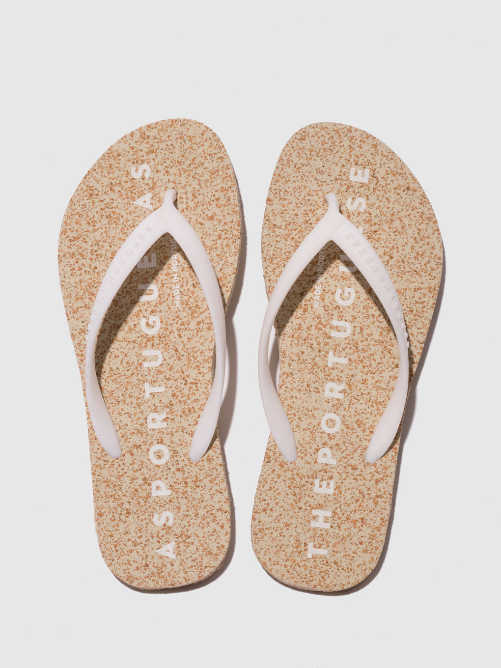 Beach Flip-Flops BASE 2.0 NATURAL/WHITE