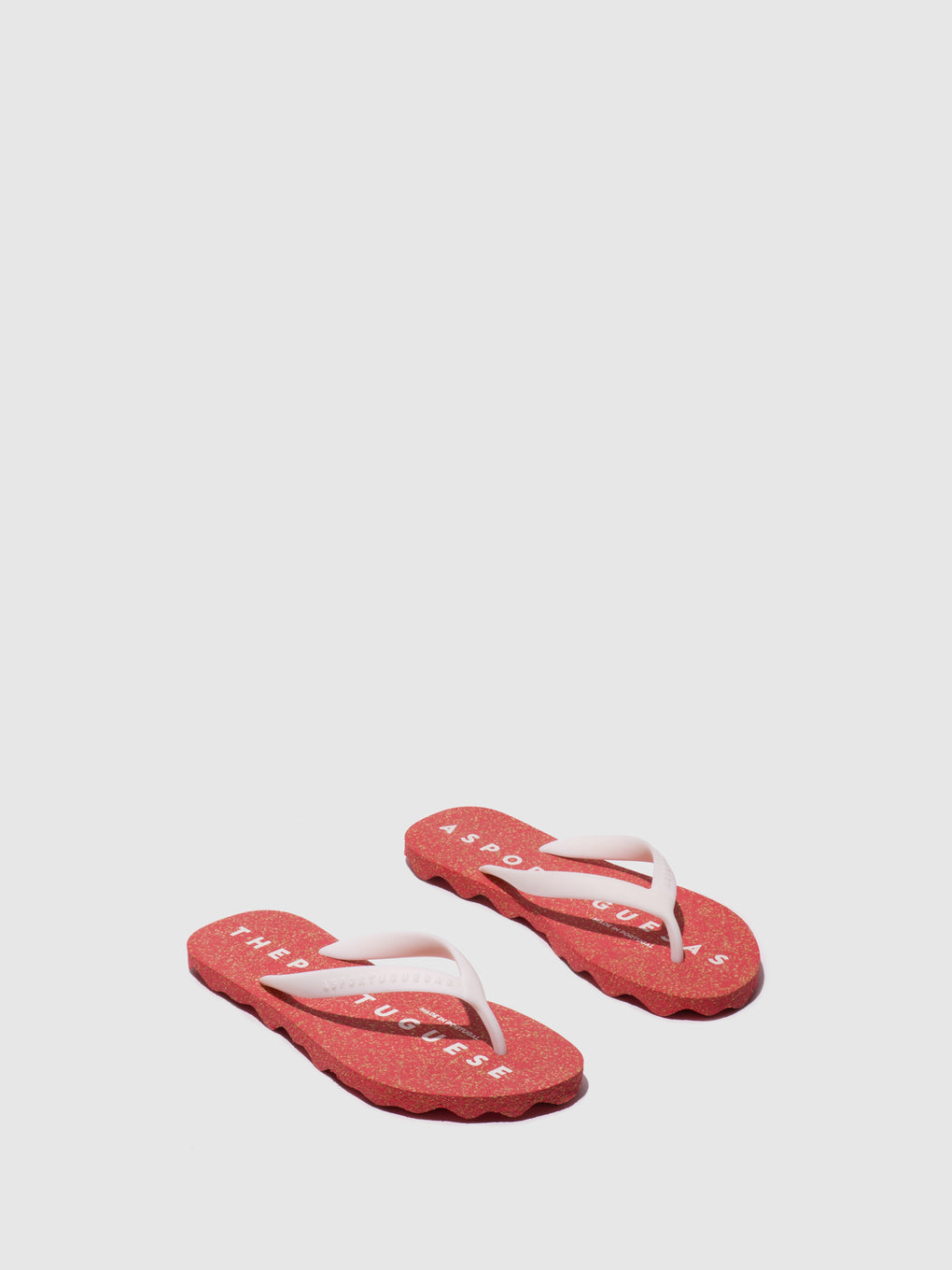 Beach Flip-Flops BASE 2.0 RED/WHITE