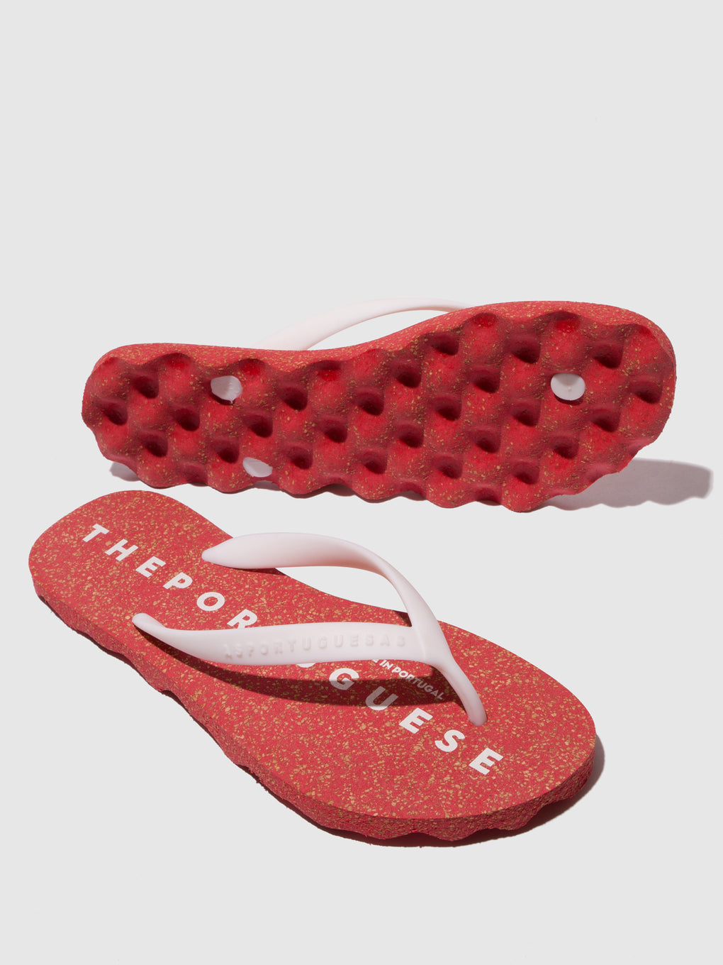 Beach Flip-Flops BASE 2.0 RED/WHITE