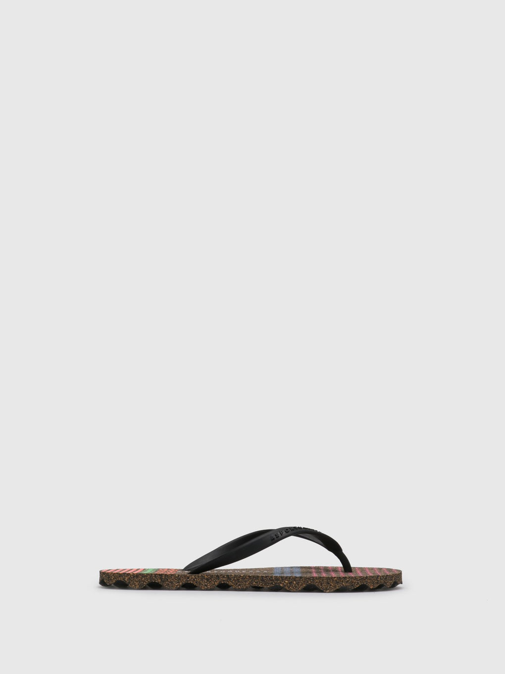 Beach Flip-Flops FLUO Black