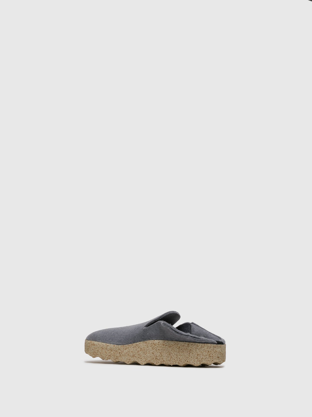 Round Toe Shoes CREW Gray