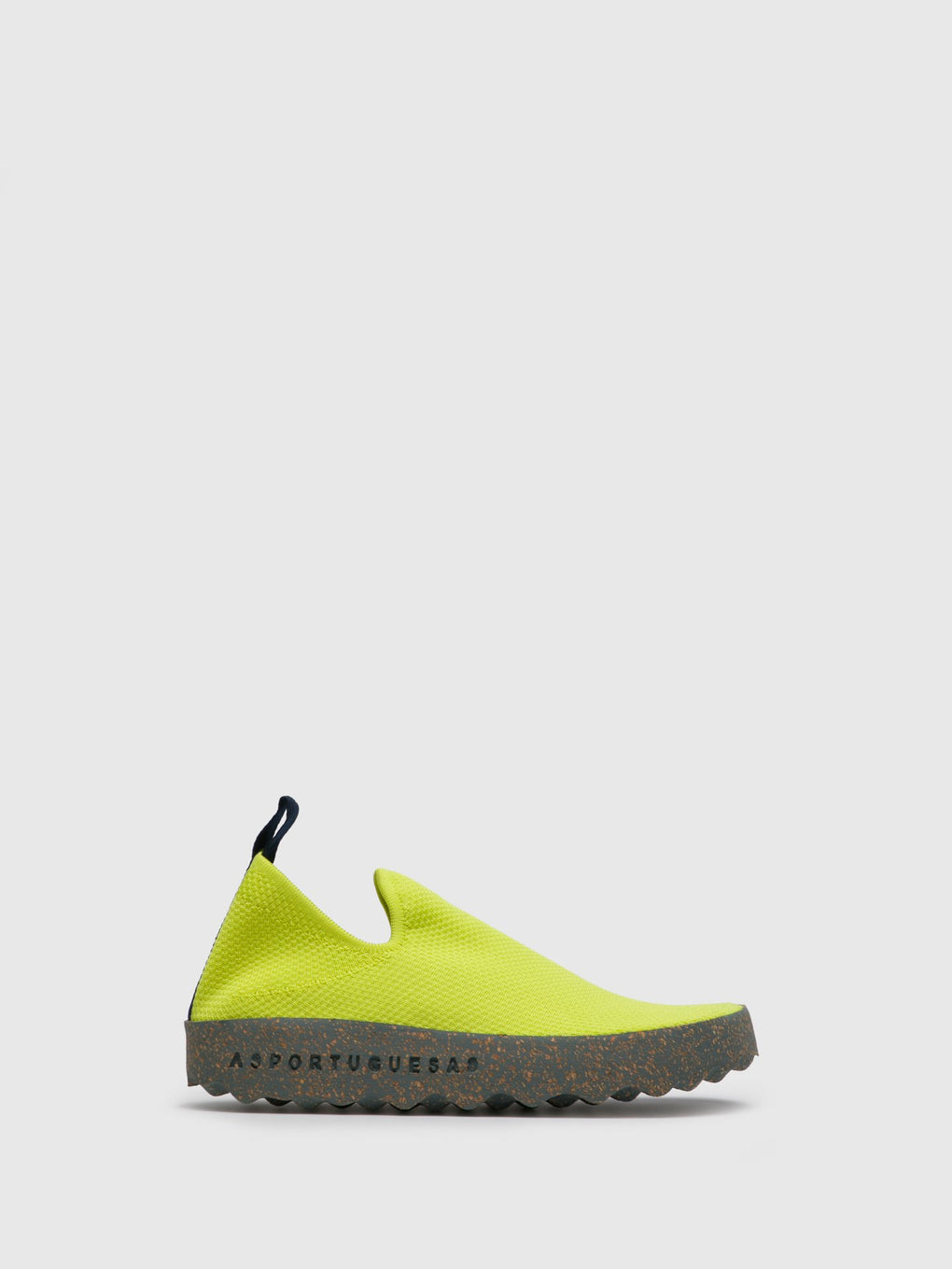 Elasticated Trainers CARE Lime