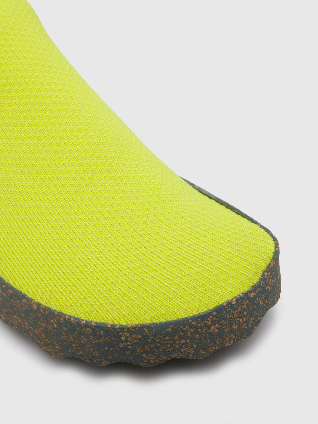 Elasticated Trainers CARE Lime