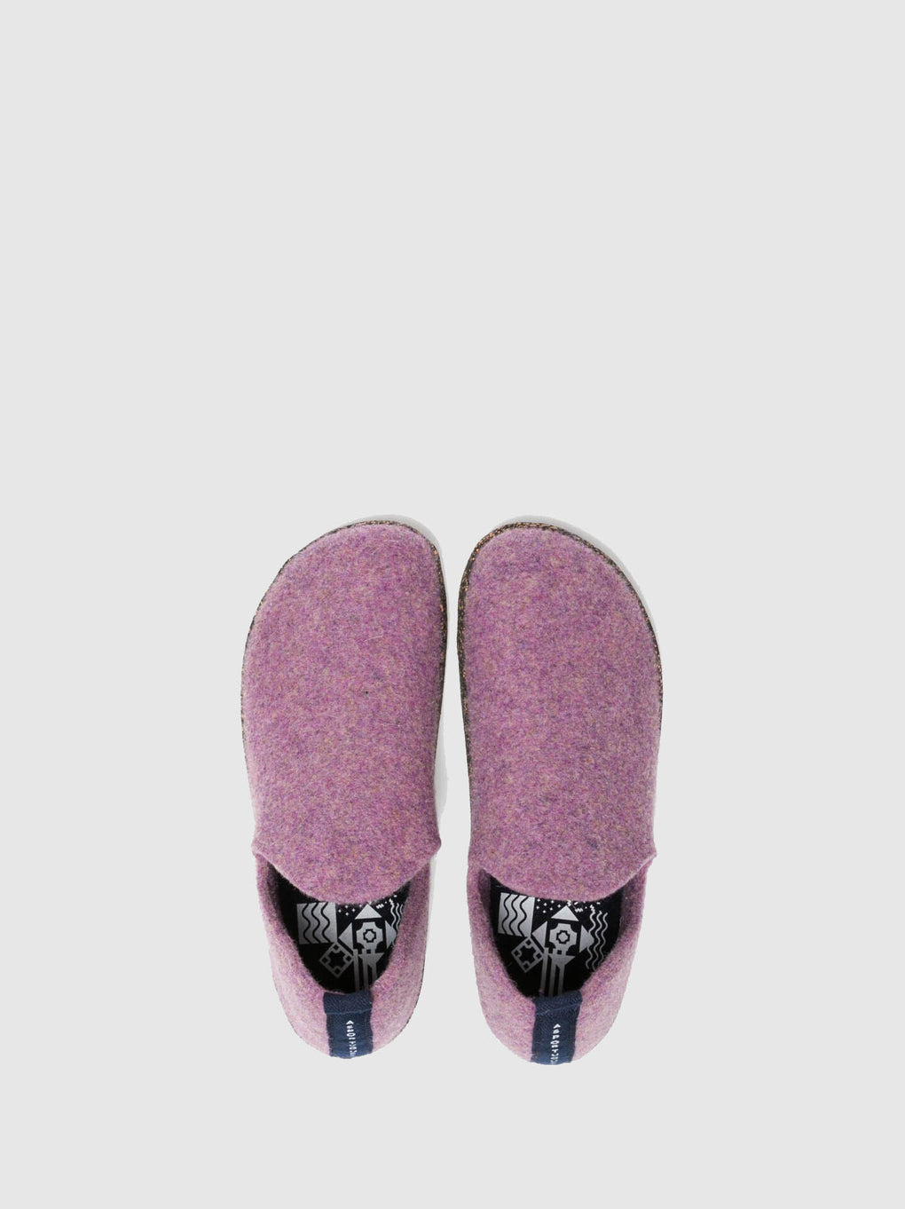 Round Toe Shoes CITY PURPLE