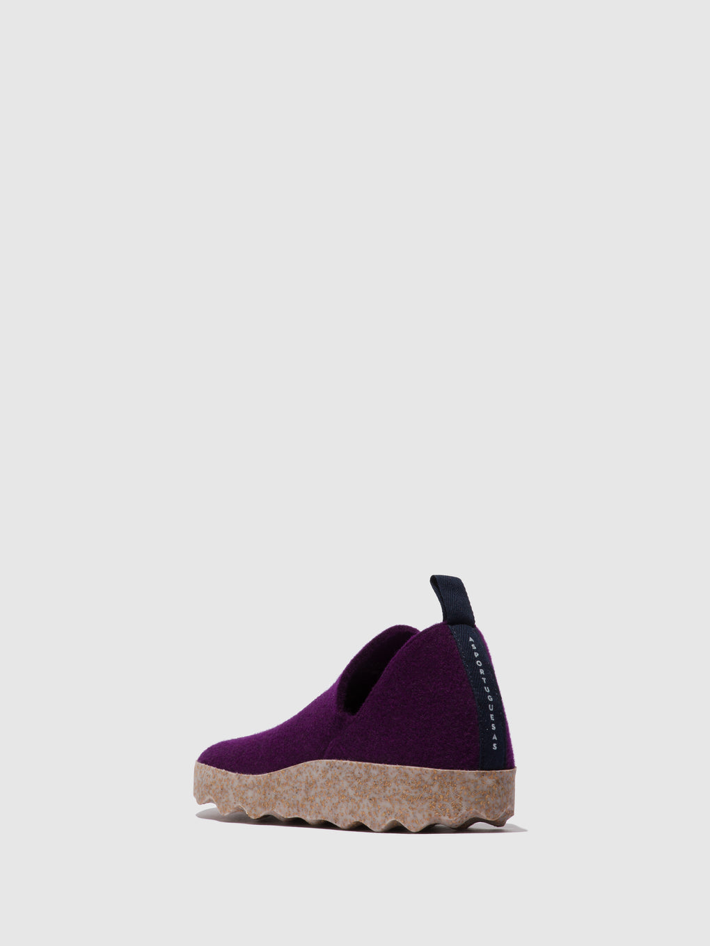 Round Toe Shoes CITY DARK PURPLE