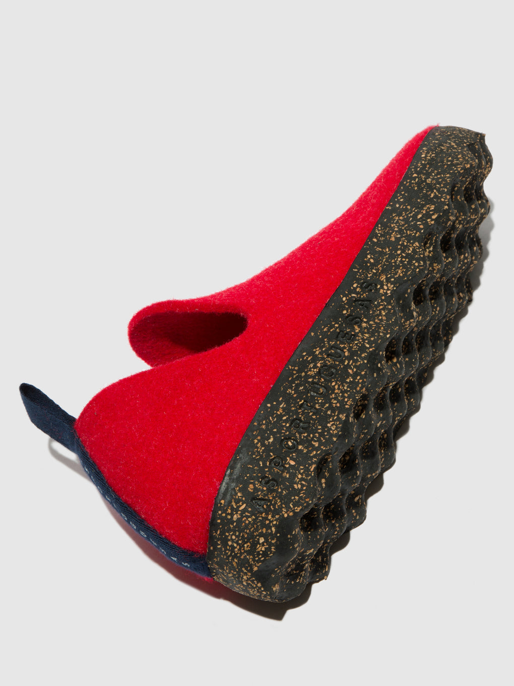 Round Toe Shoes CITY RED