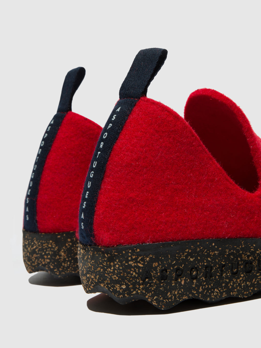 Round Toe Shoes CITY RED