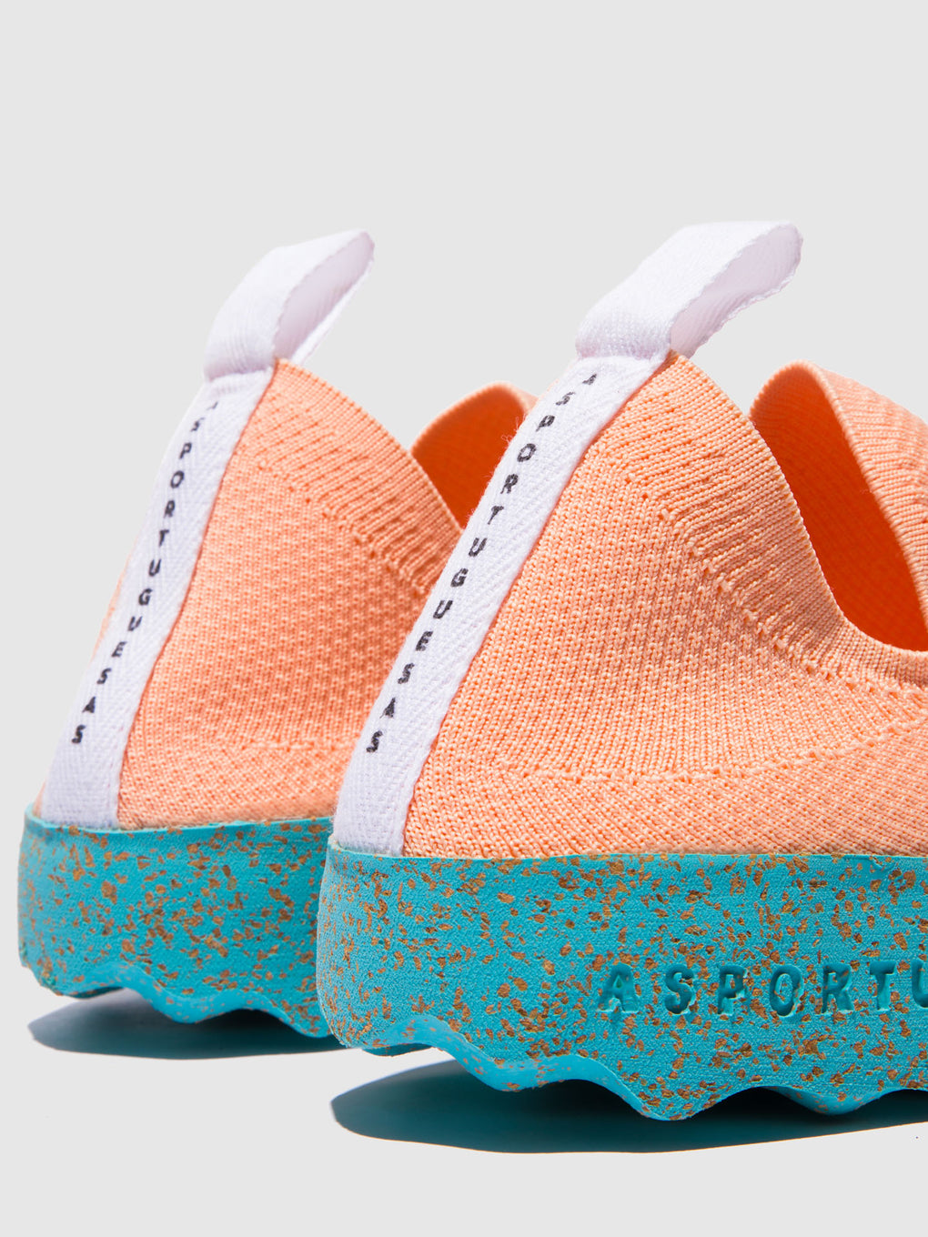 Elasticated Trainers CARE Salmon S.café Stretch