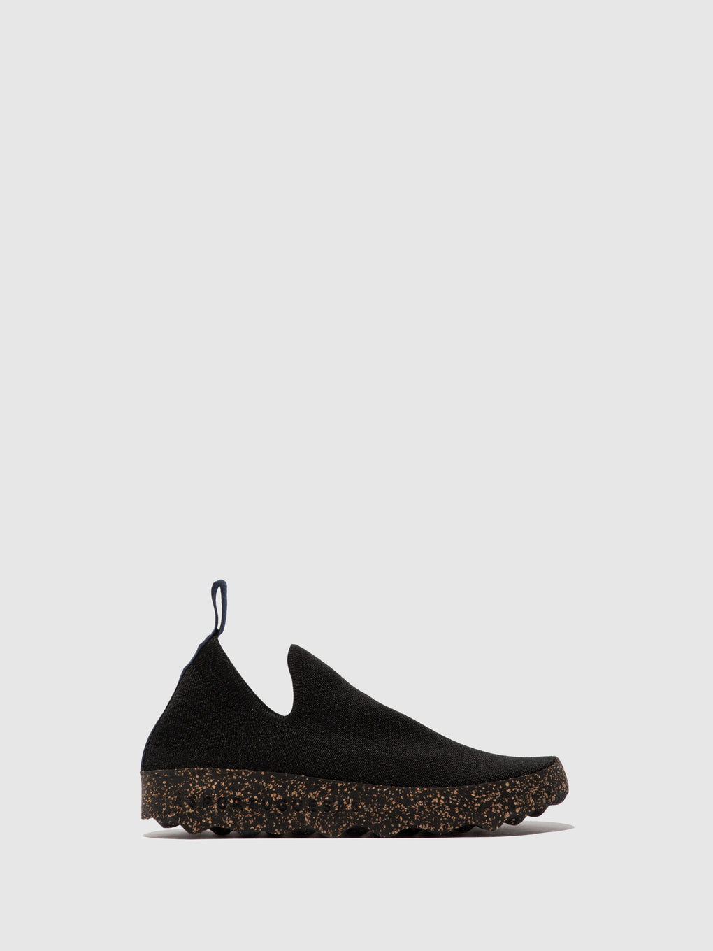 Elasticated Trainers CARE Black S.café Stretch