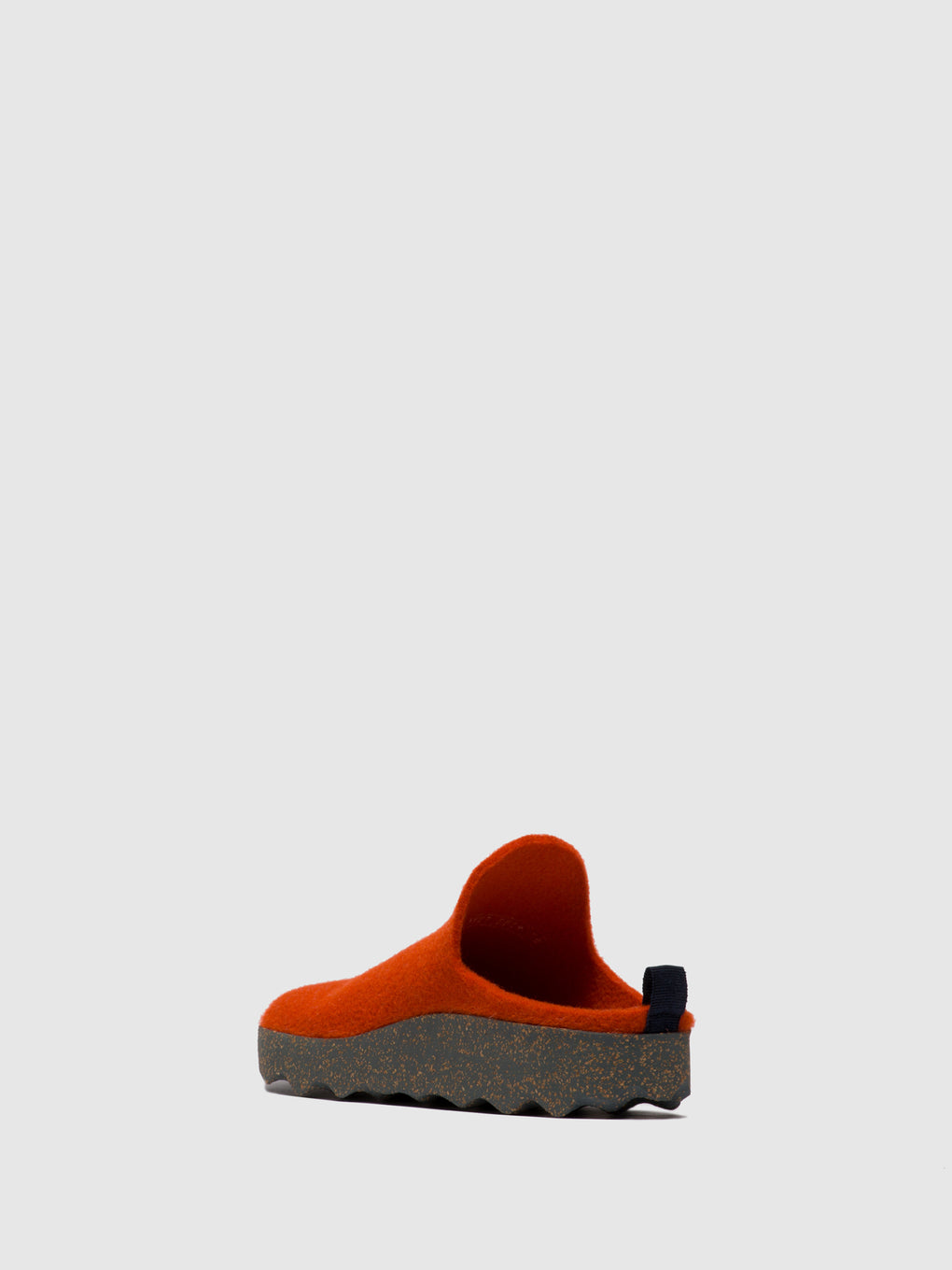 Round Toe Mules COME Orange