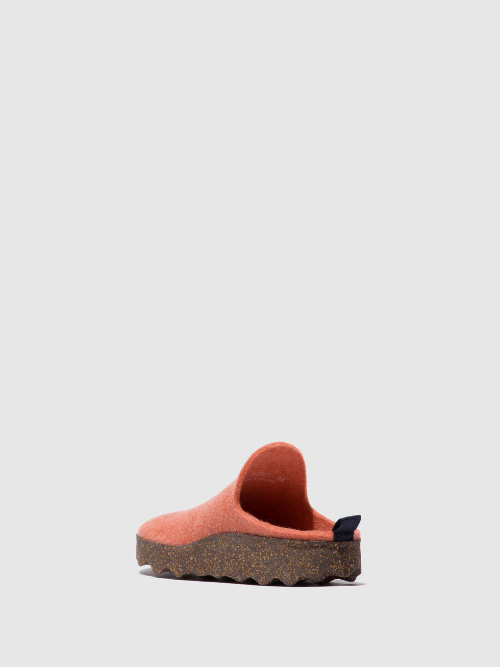 Round Toe Mules COME TANGERINE