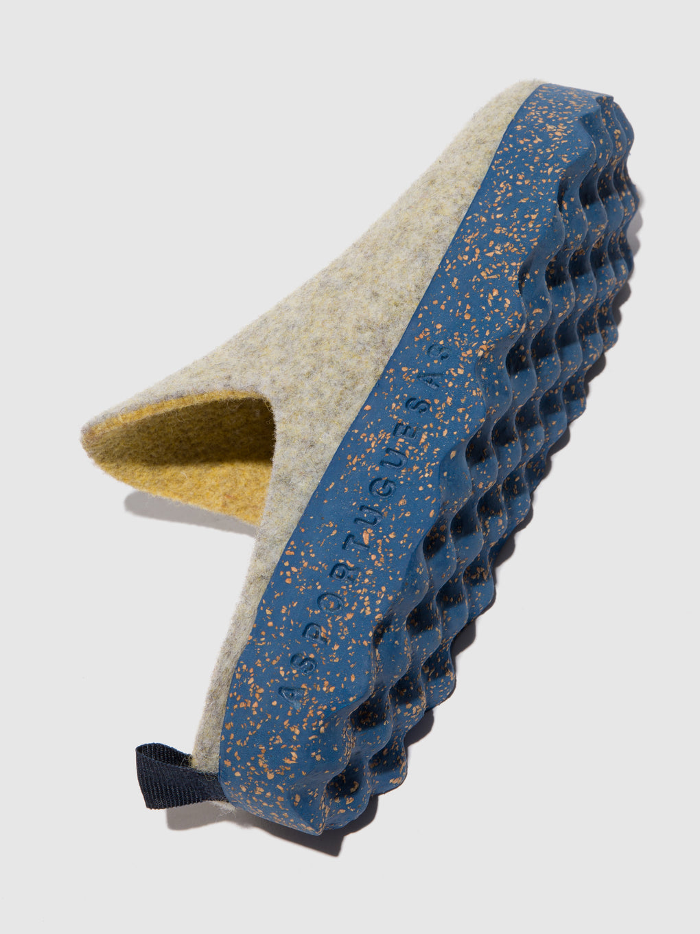 Round Toe Mules COME GREY YELLOW