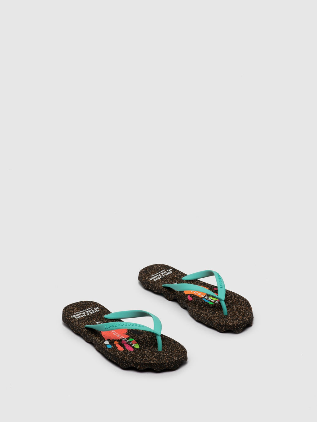 Beach Flip-Flops HAND Black