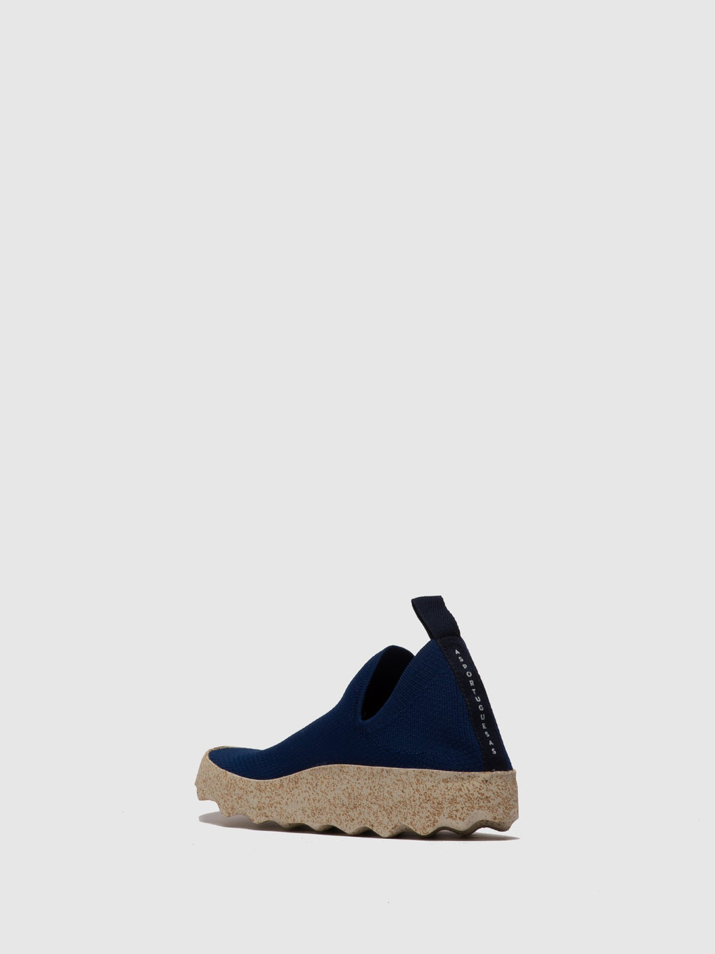 Elasticated Trainers CARE Navy