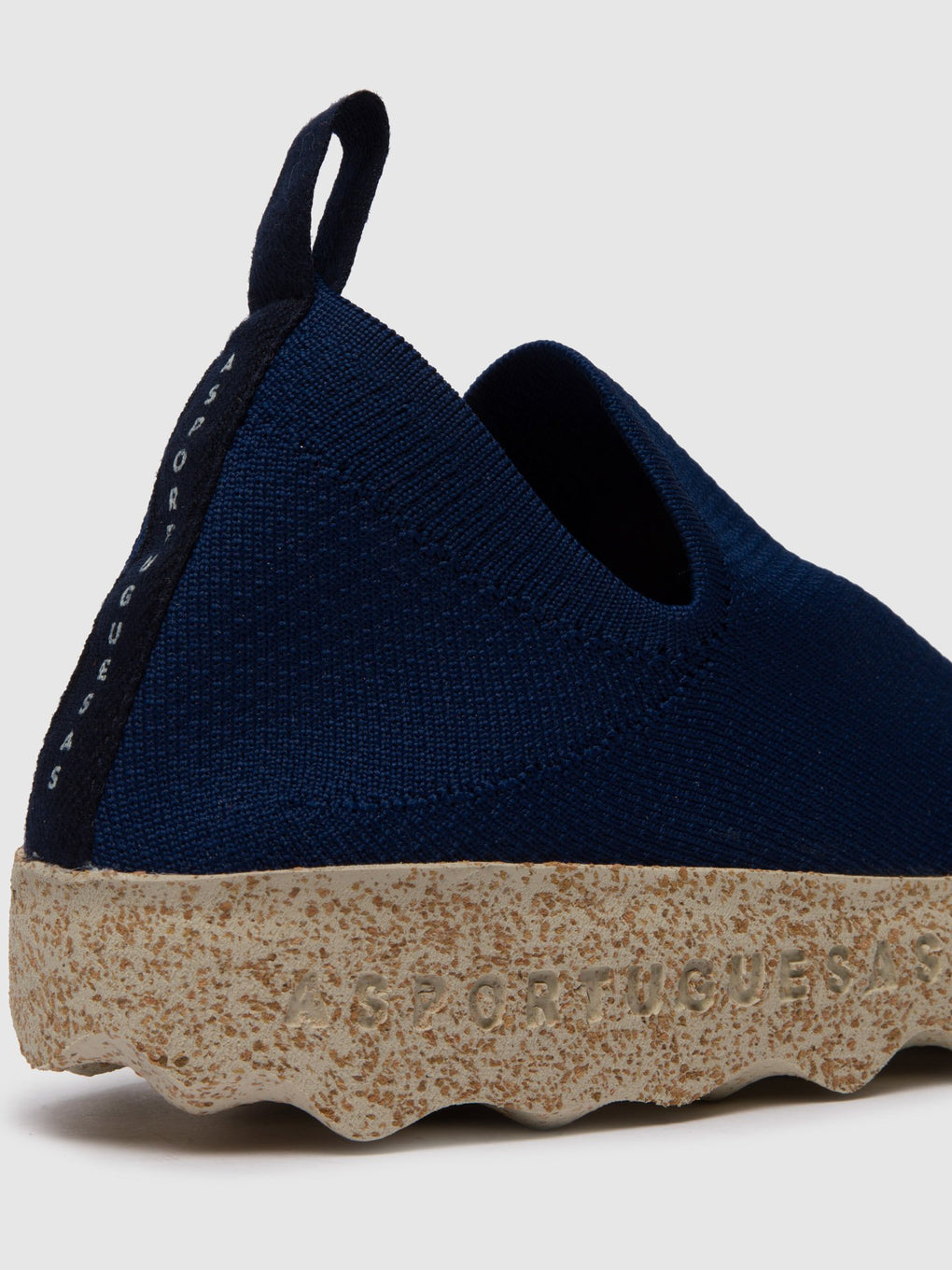 Elasticated Trainers CARE Navy