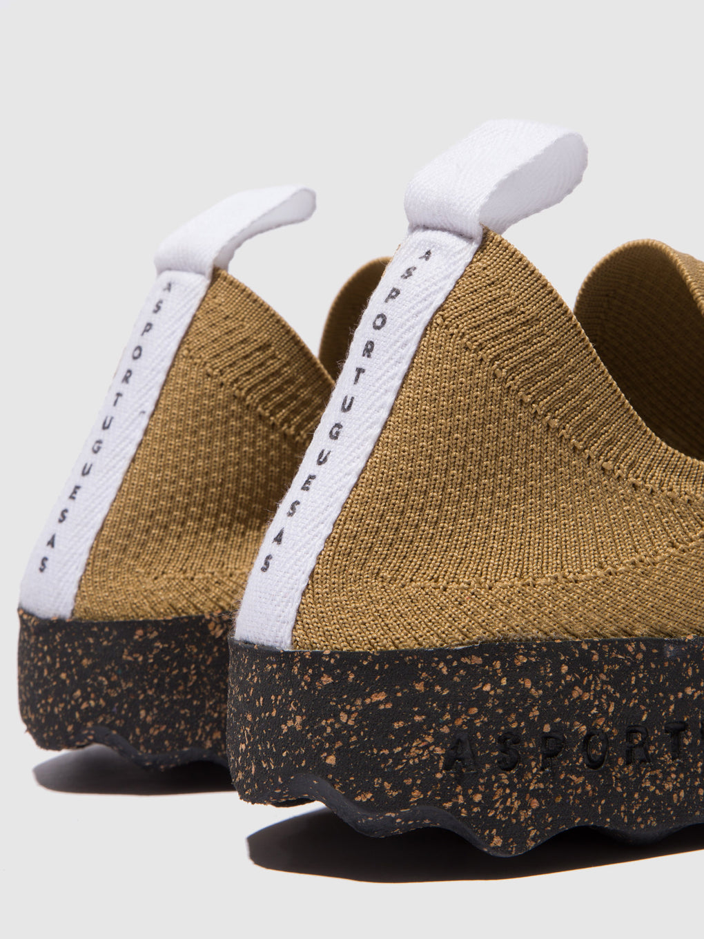 Elasticated Trainers CARE Cedar Brown S.café Stretch