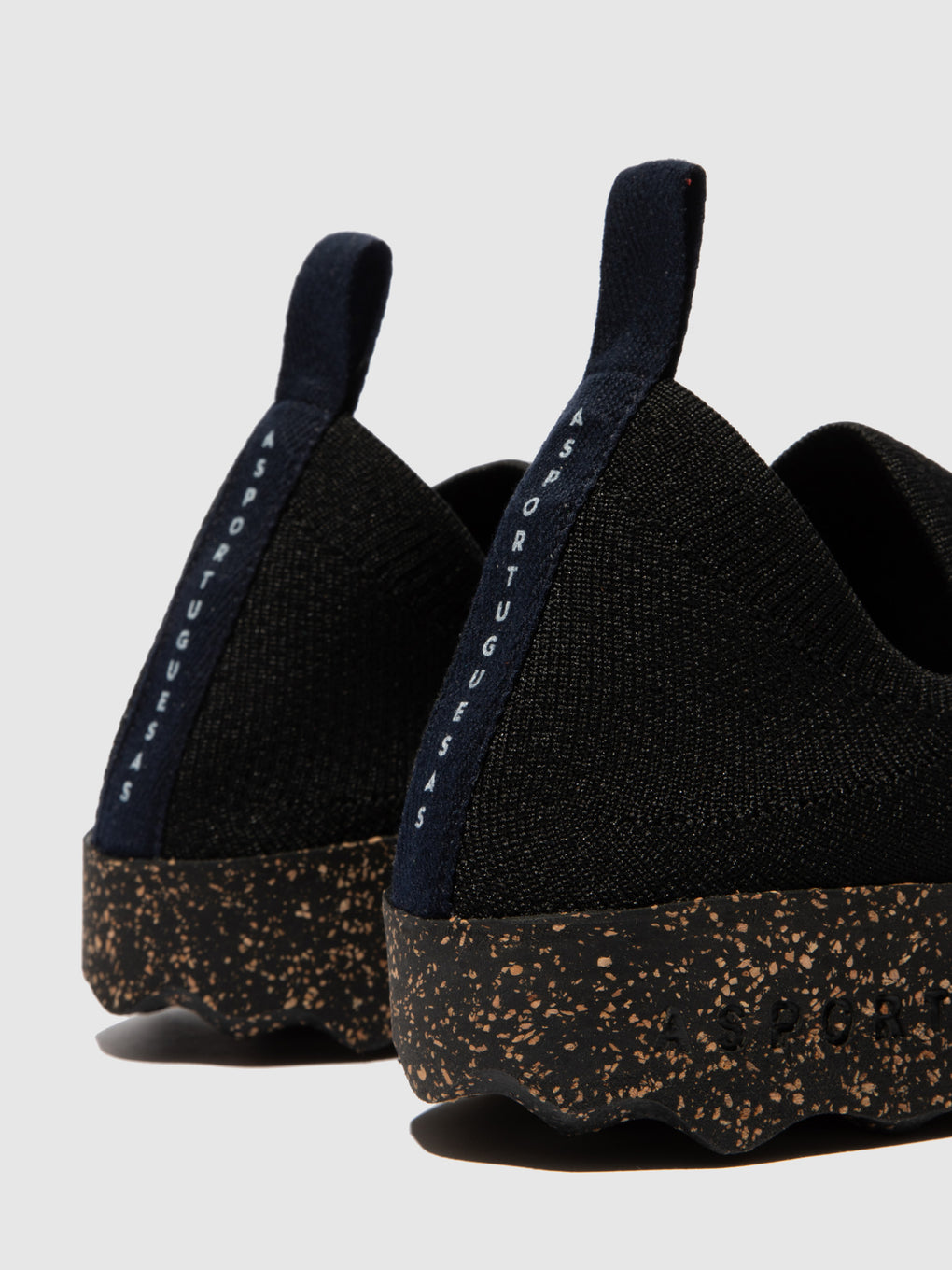 Elasticated Trainers CARE Black S.café Stretch