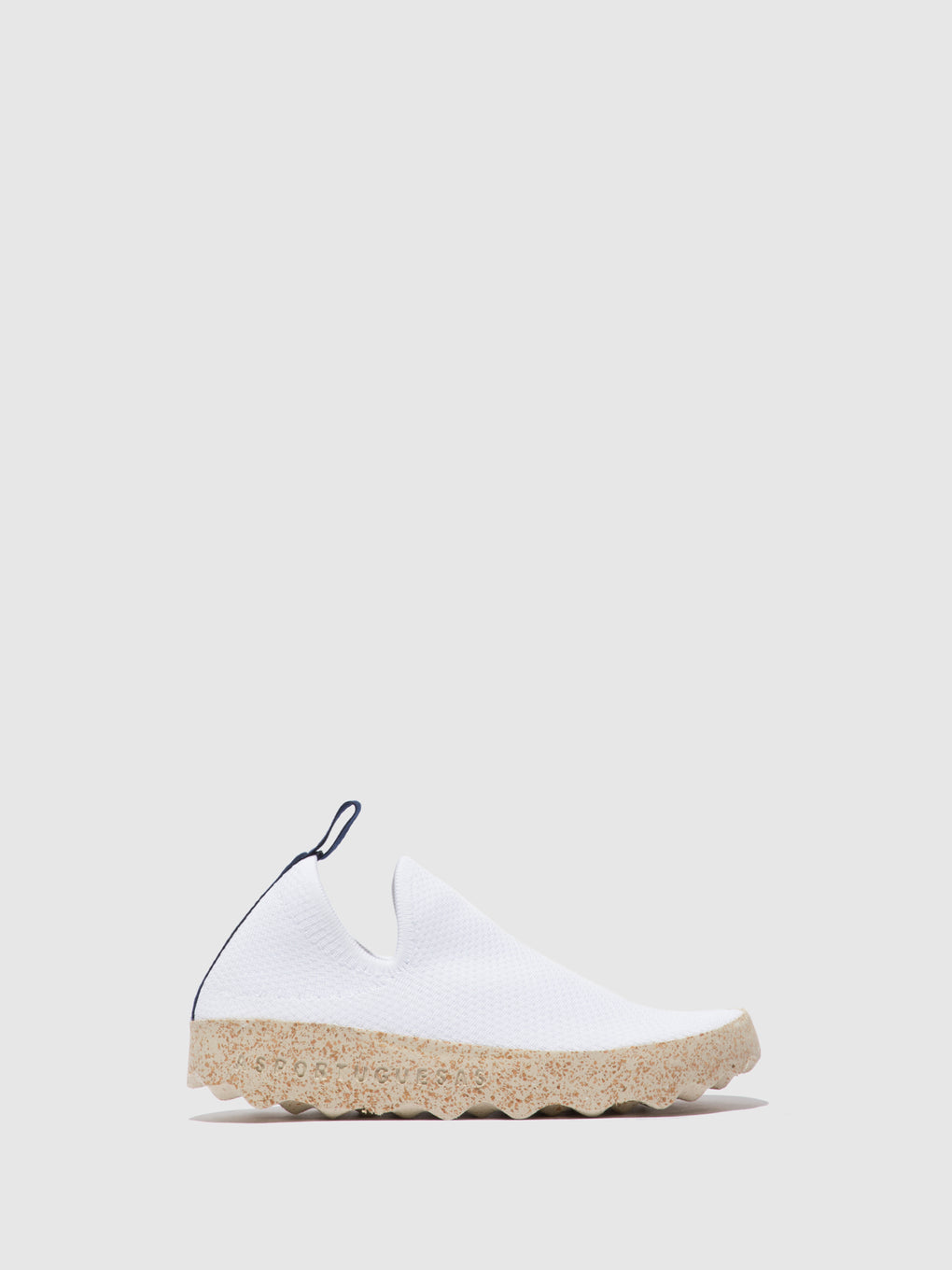 Elasticated Trainers CARE White S.café Stretch