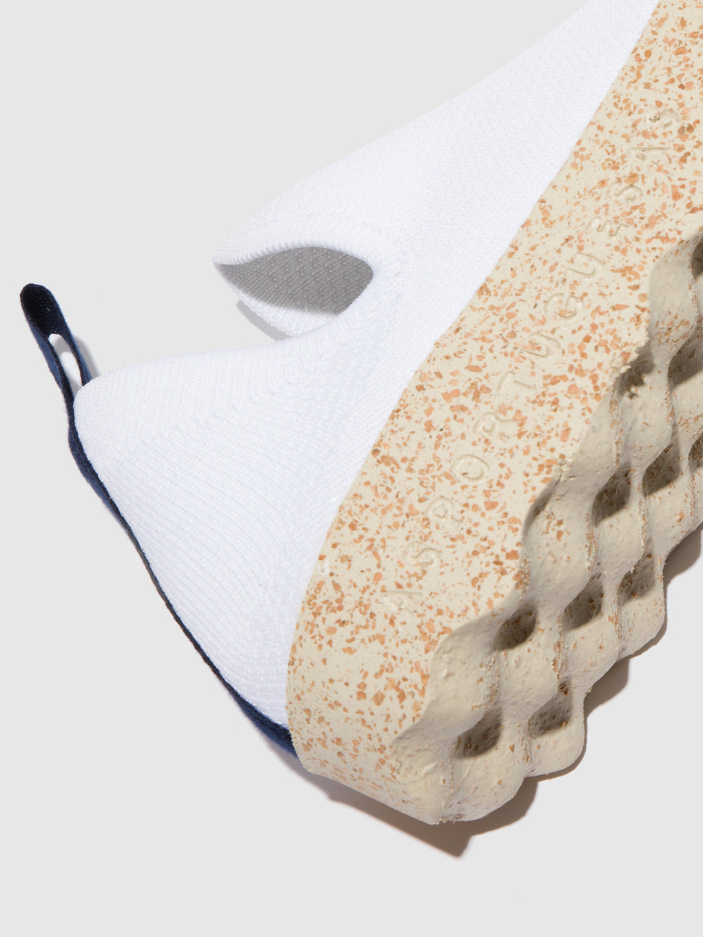 Elasticated Trainers CARE White S.café Stretch
