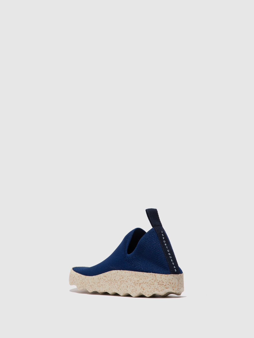 Elasticated Trainers CARE Navy S.café Stretch