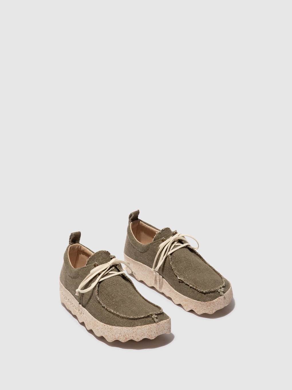 Slip-on Shoes CHAT Military Green Hemp