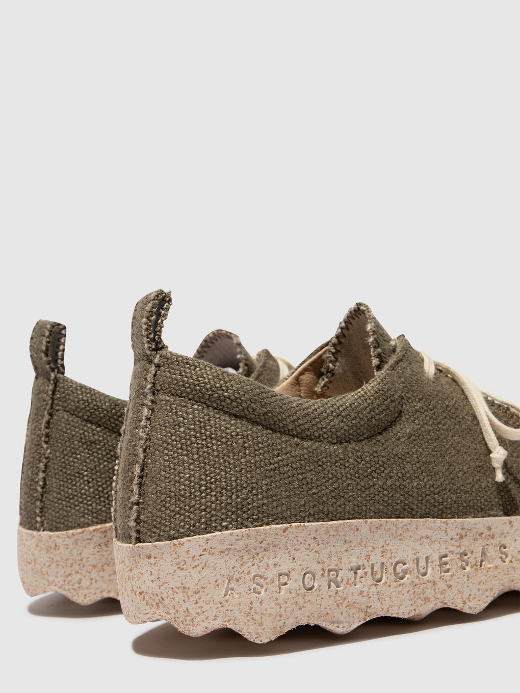 Slip-on Shoes CHAT Military Green Hemp