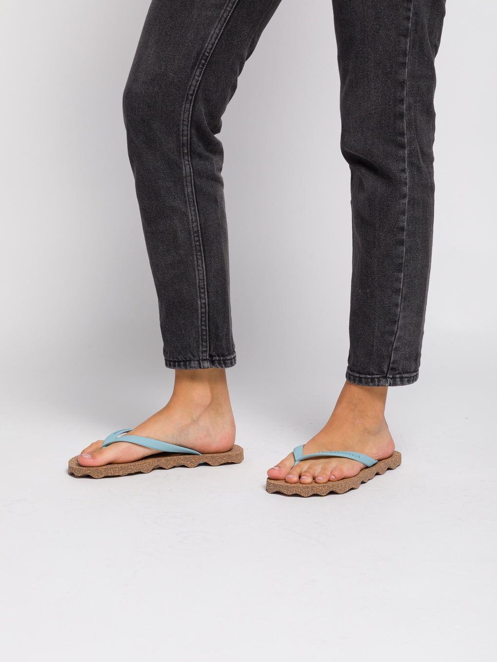 Beach Flip-Flops BASE Cloud Rubber Strap