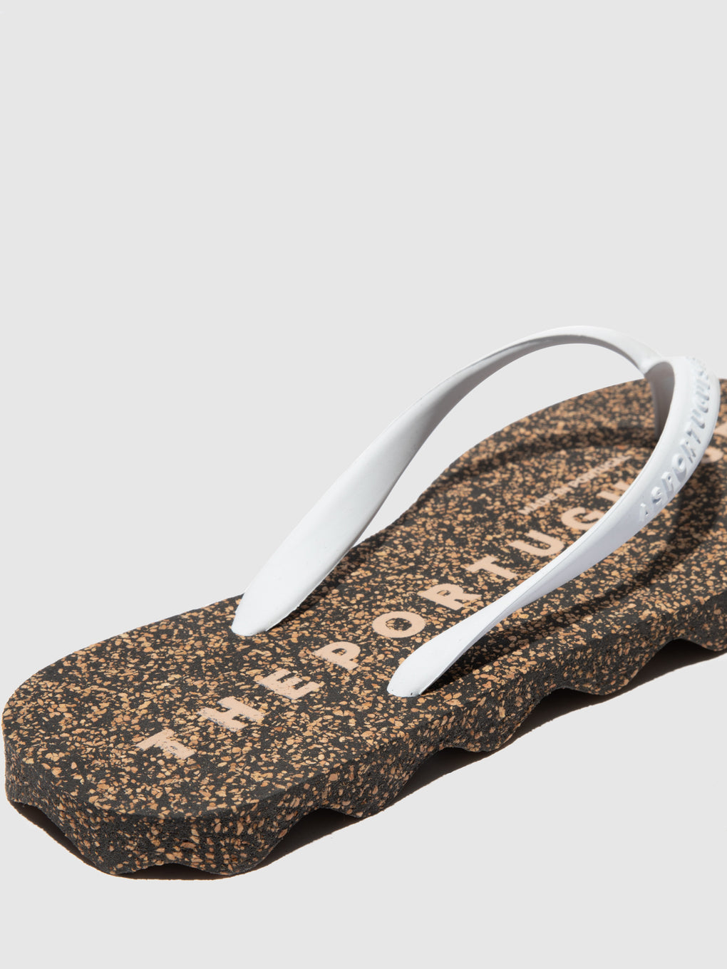 Beach Flip-Flops BASE White/Rubber Strap