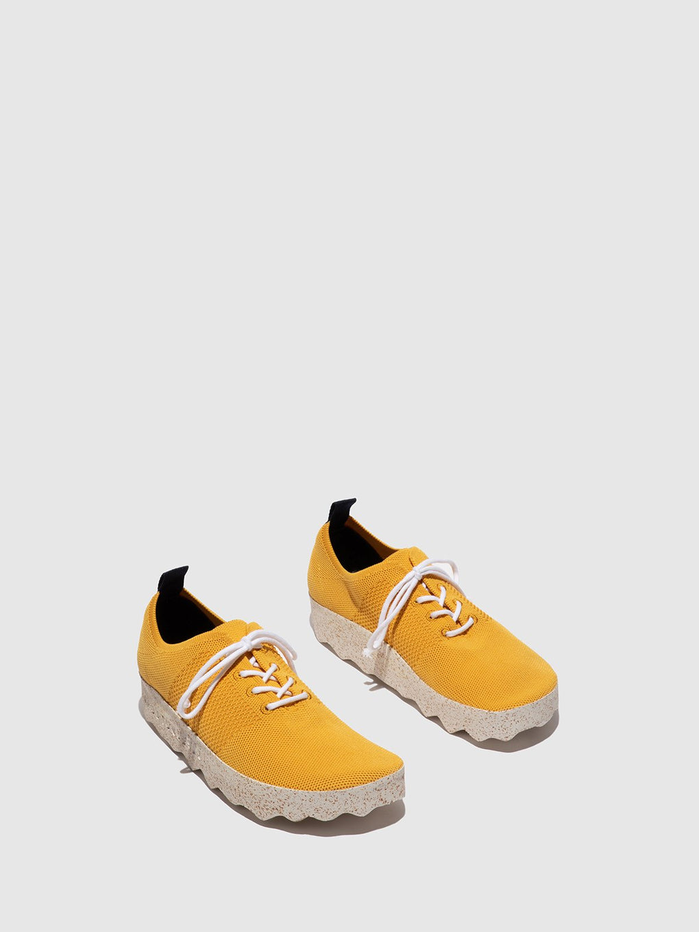 Lace-up Trainers CODE Yellow