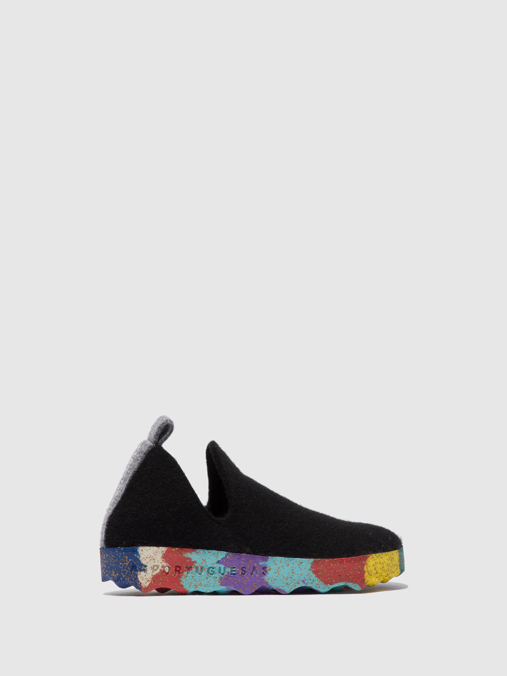 Round Toe Shoes CITY MULTI BLACK