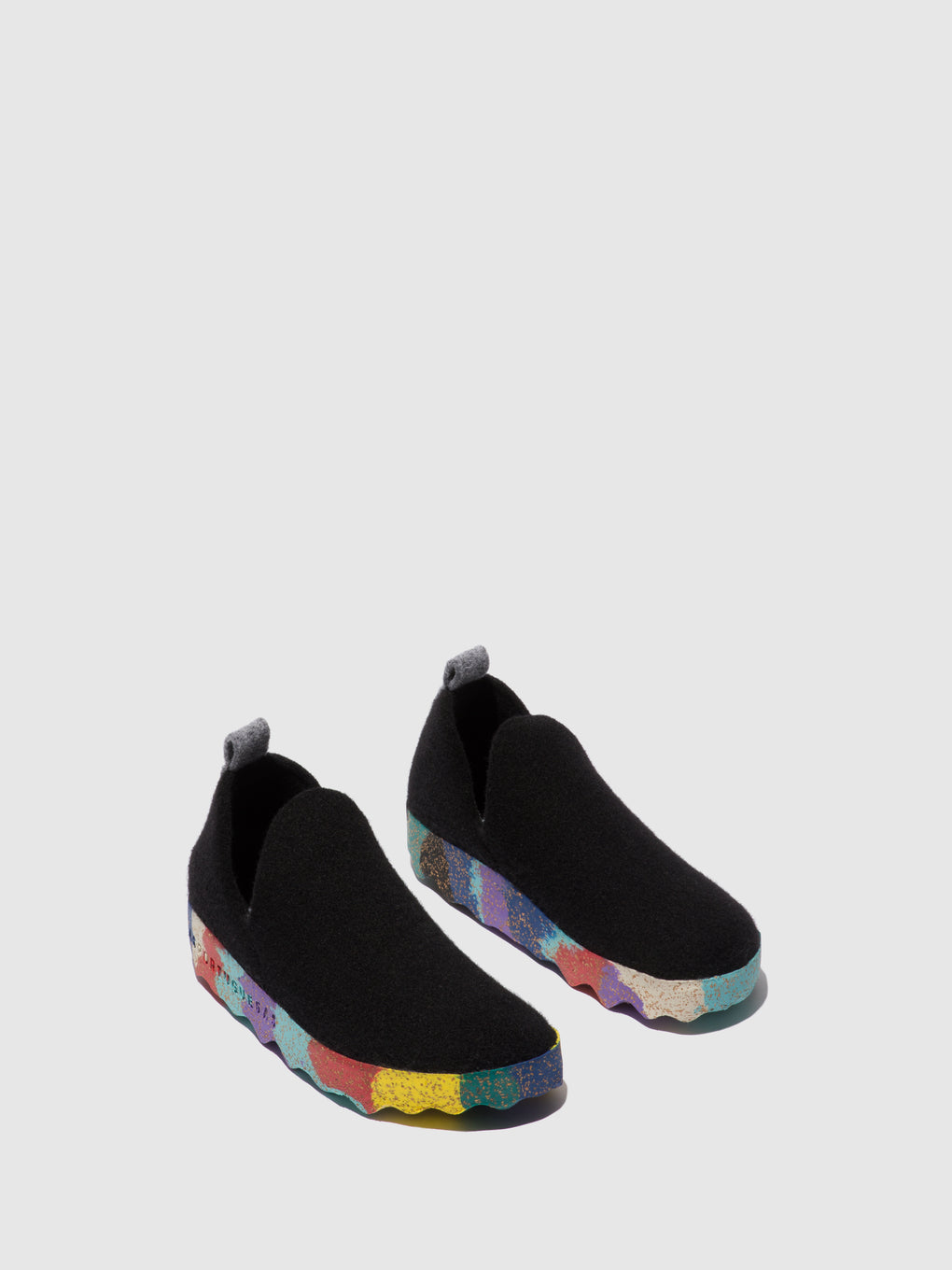 Round Toe Shoes CITY MULTI BLACK