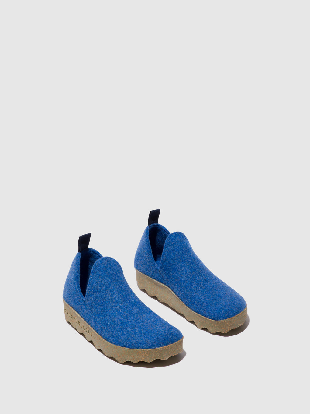 Round Toe Shoes CITY BLUE