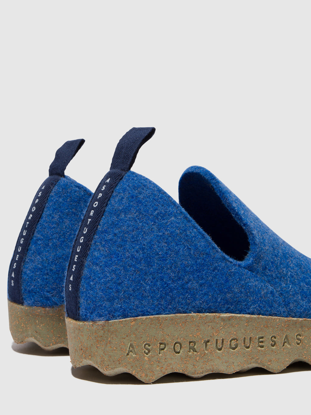 Round Toe Shoes CITY BLUE
