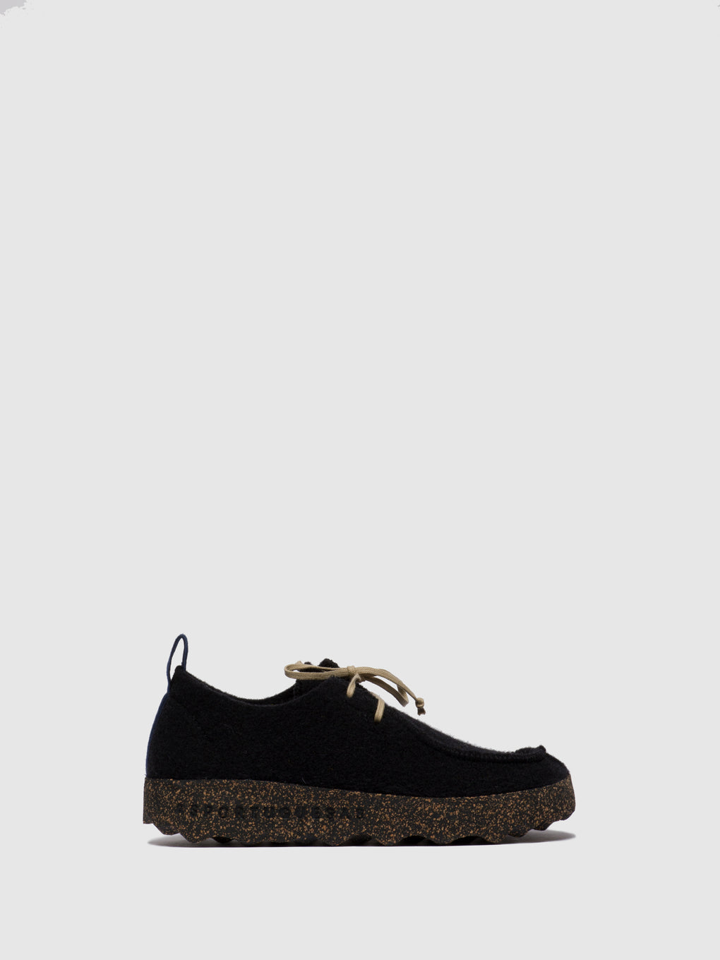 Round Toe Shoes CHAT Black