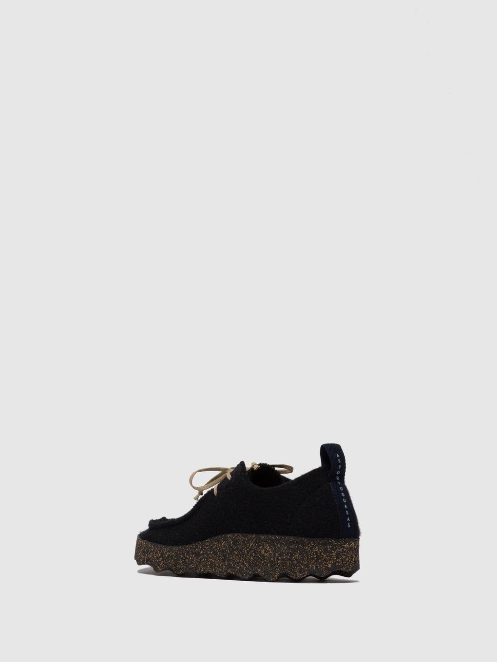 Round Toe Shoes CHAT Black