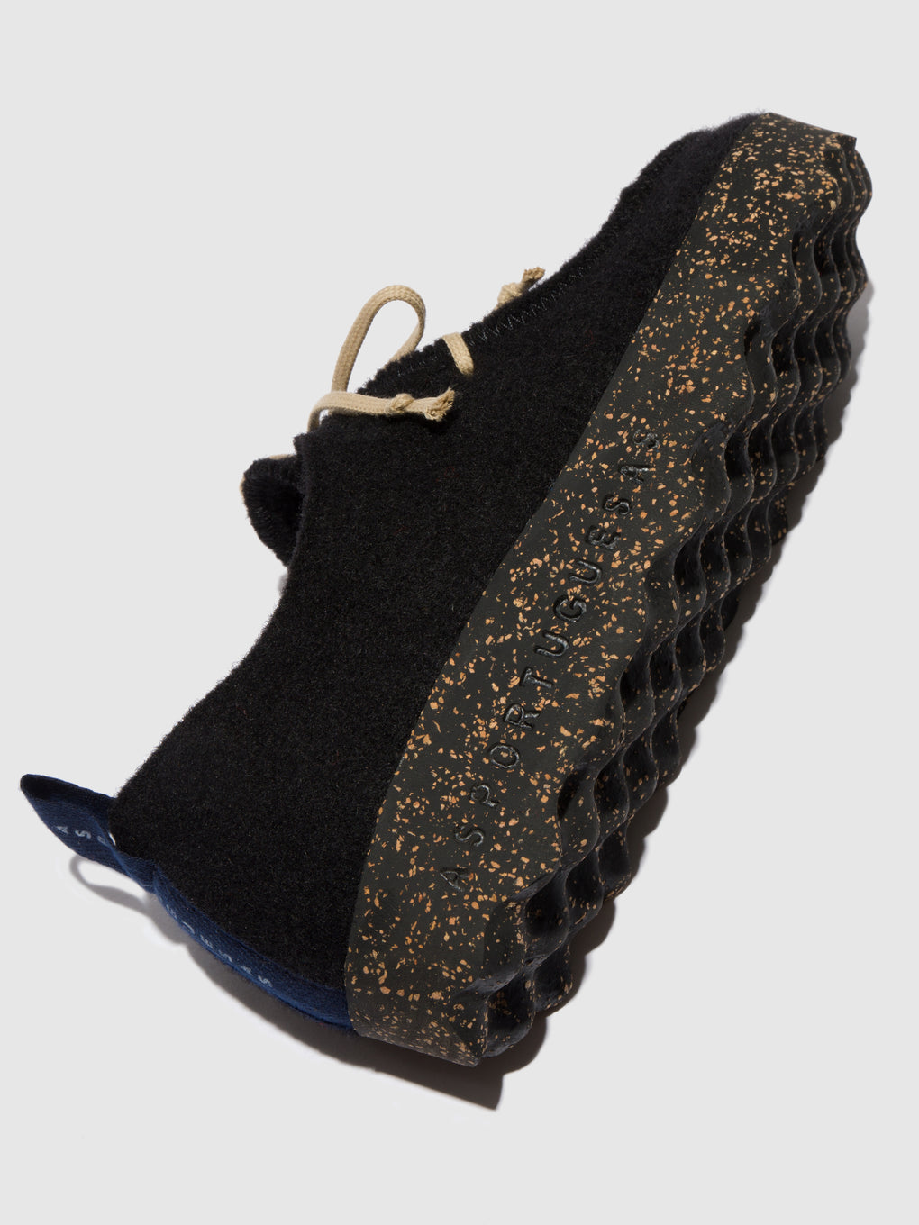 Round Toe Shoes CHAT Black