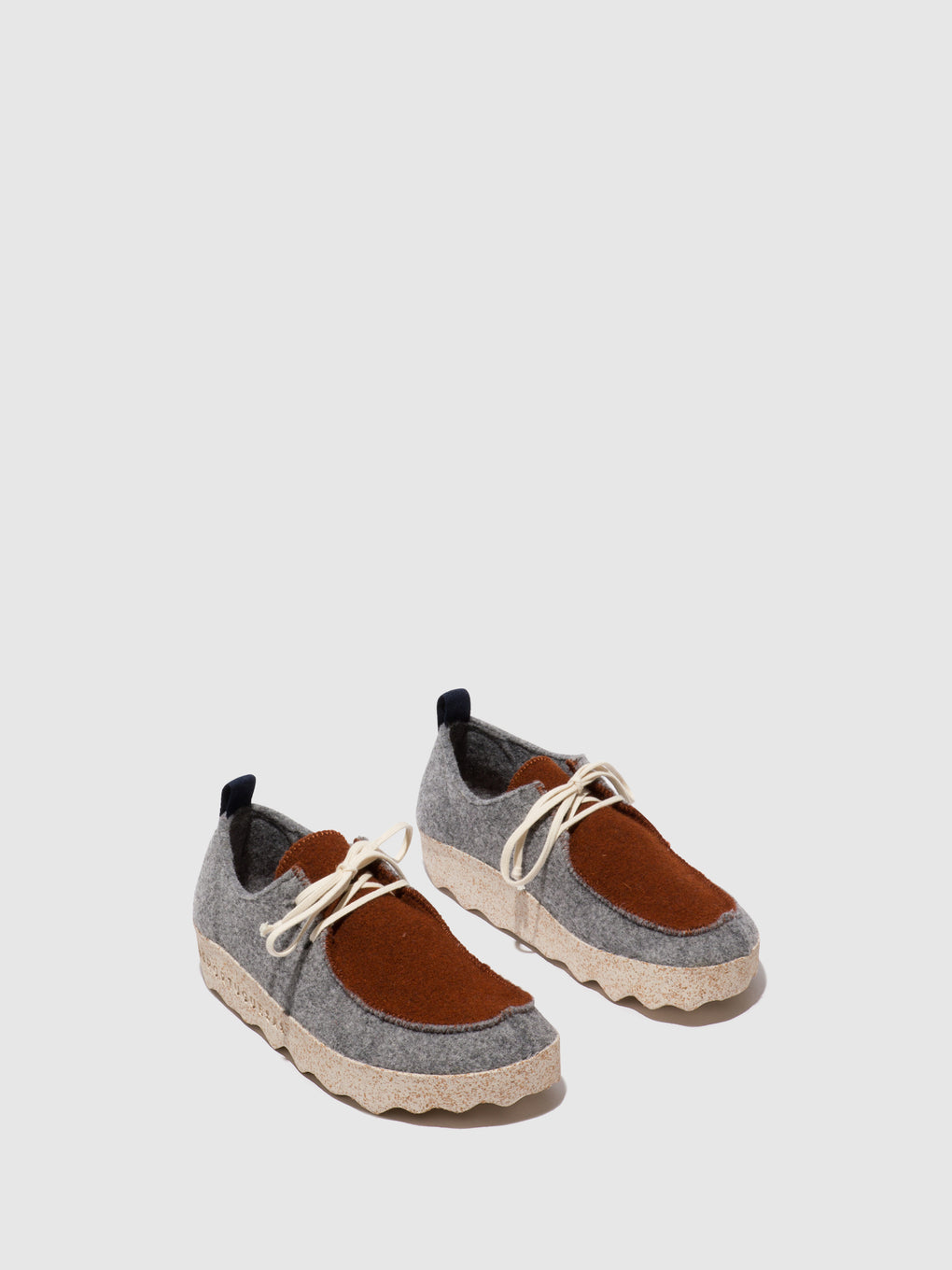 Lace-up Shoes CHAT CONCRETE/BROWN