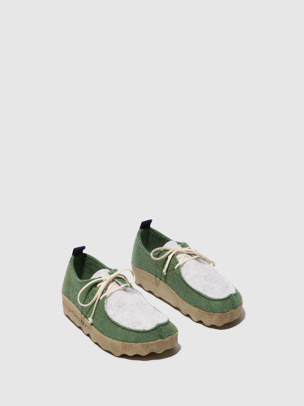 Lace-up Shoes CHAT GREEN/OFFWHITE