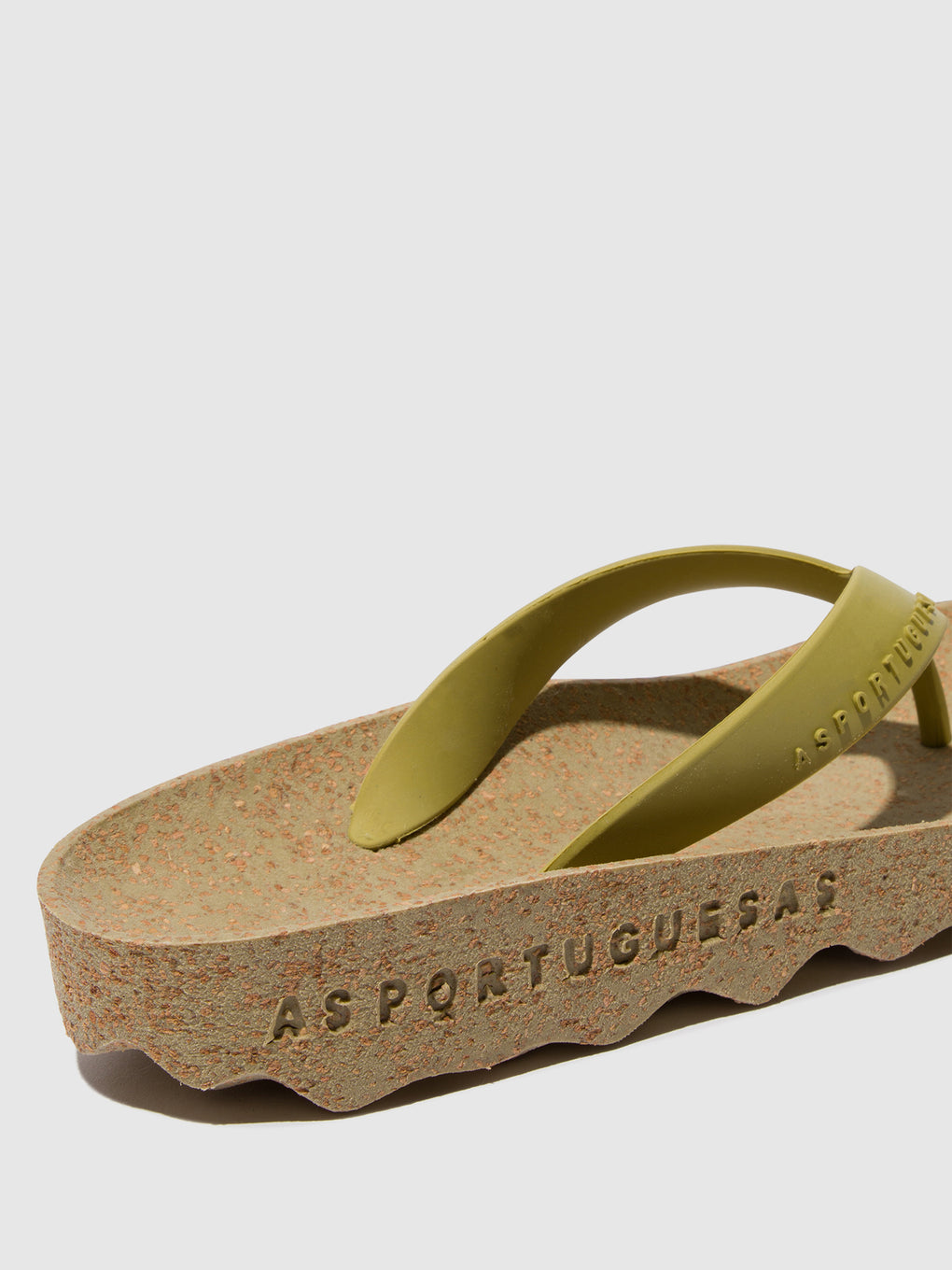 Platform Flip-Flops FEEL Military & Mlt. Gold strap