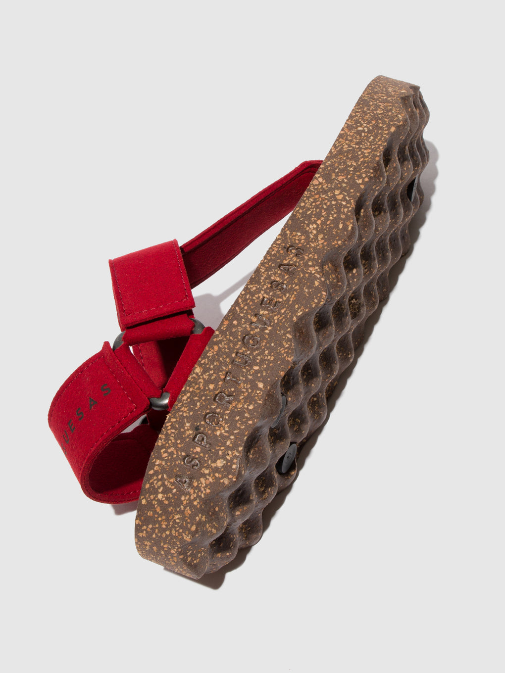 Thong Sandals FIZZ Red Suede