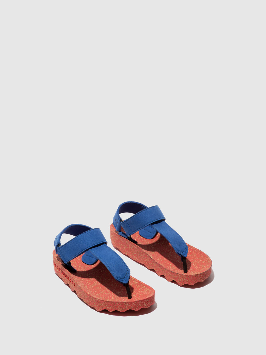 Thong Sandals FIZZ Blue Suede